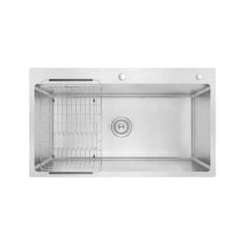 Chậu rửa bát inox 1 hố Konox KN8248SO Dekor