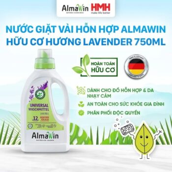 Nước giặt Almawin hữu cơ hương Lavender 750ml HMH.8001750